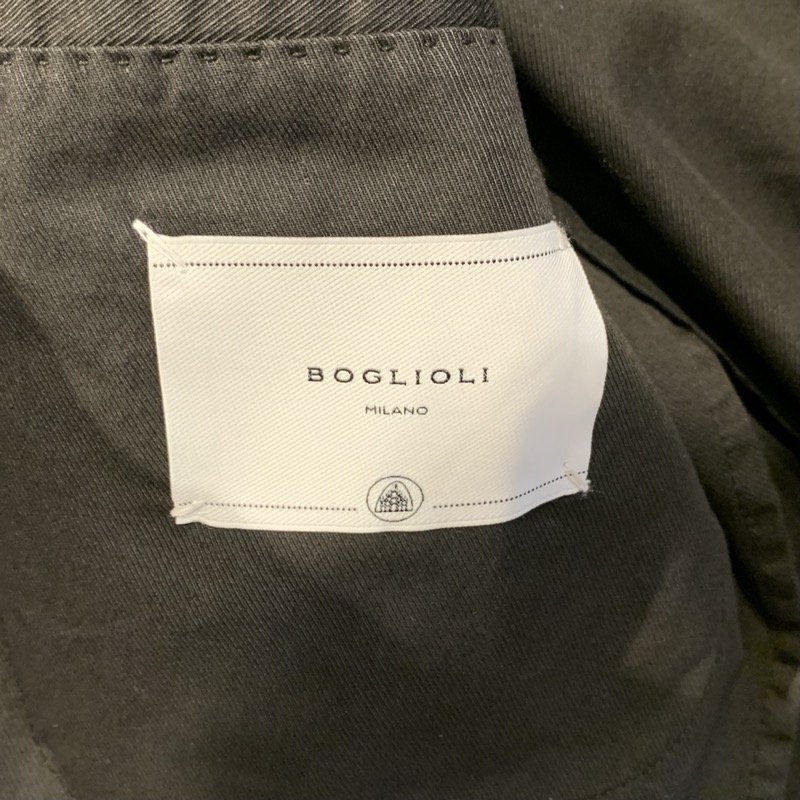 BOGLIOLI ボリオリ コットンストレッチ ダブルブレストブレザー