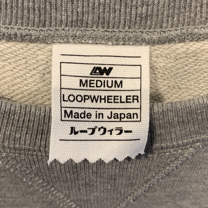 LOOPWHEELER ループウィラー 半袖スウェット