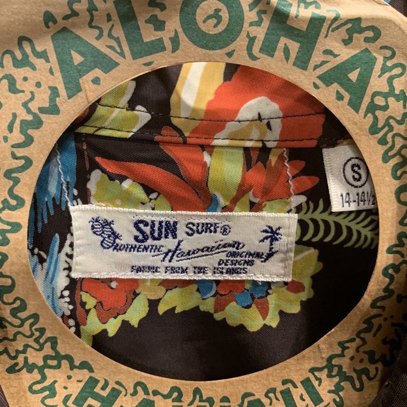 SUNSURF サンサーフ 長袖アロハシャツ フラダンサー SS24841