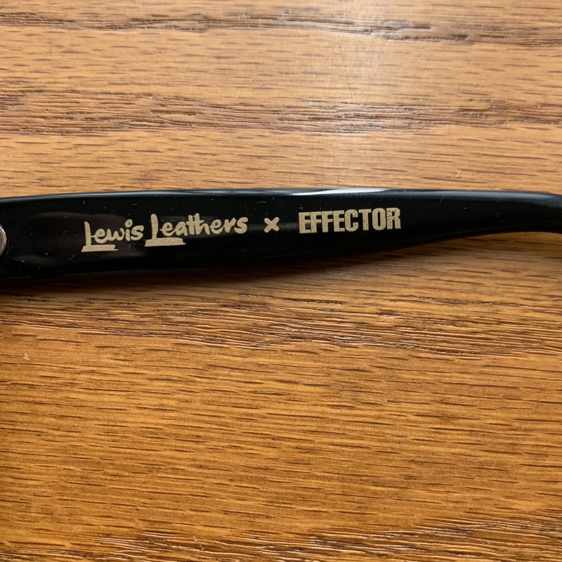 Lewis Leathers×EFFECTOR（ルイスレザー×エフェクター）の眼鏡 メガネ 