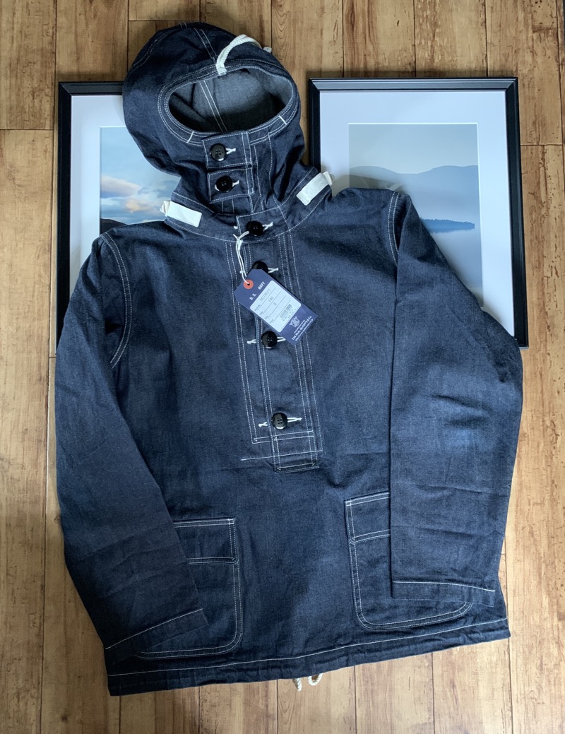 THE REAL McCOY’S（リアルマッコイズ）MJ18017 U.S. NAVY DENIM PARKA