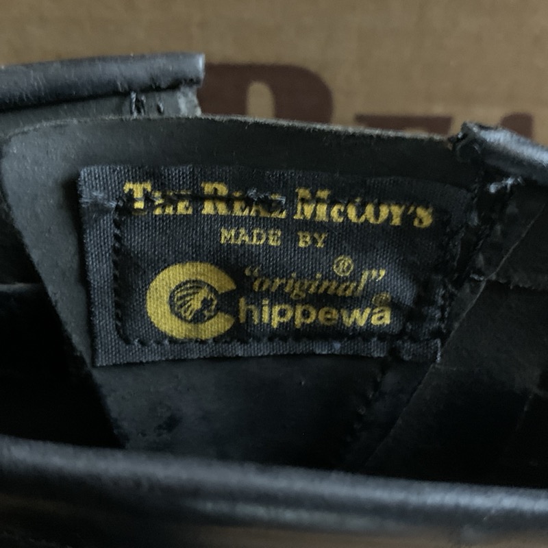 THE REAL McCOY’S×Chippewa（リアルマッコイズ×チペワ）エンジニアブーツ