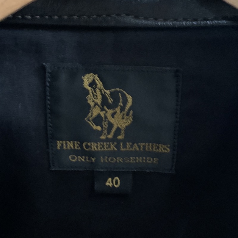 FINE CREEK LEATHERS（ファインクリークレザー） レザージャケット リッチモンド