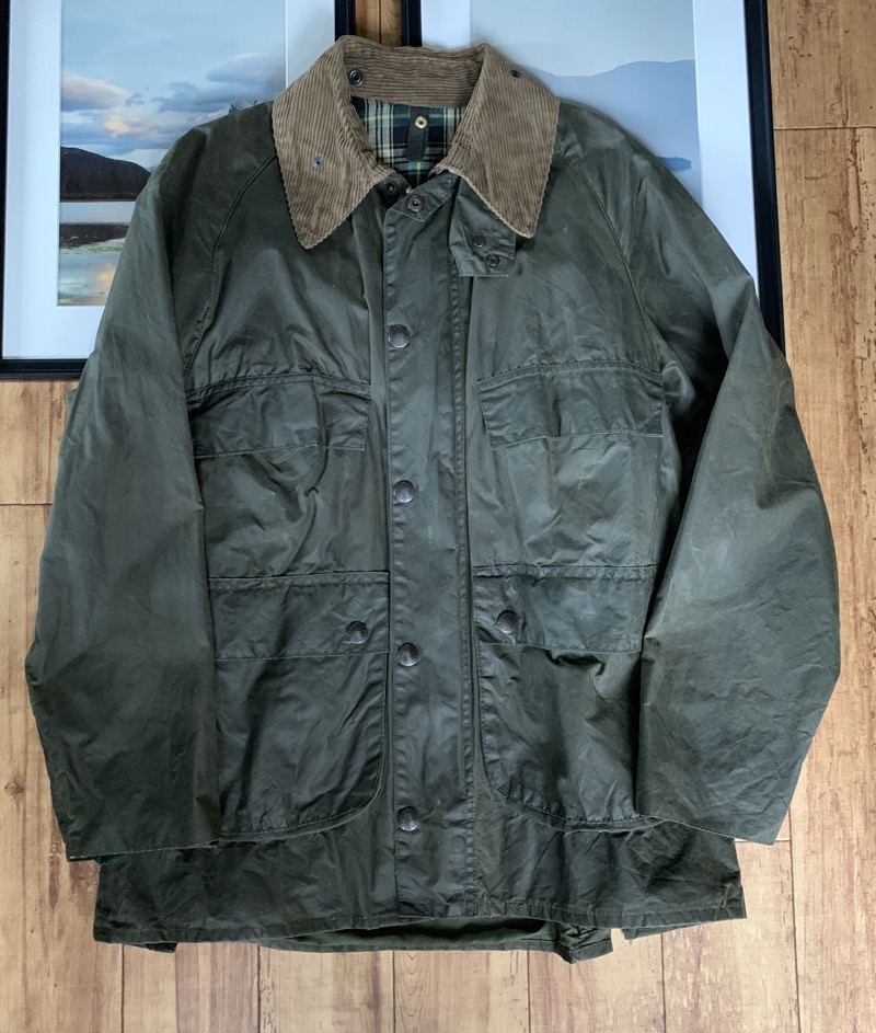 ビンテージ BARBOUR（バブアー） 4ポケット ビデイル 2ワラント