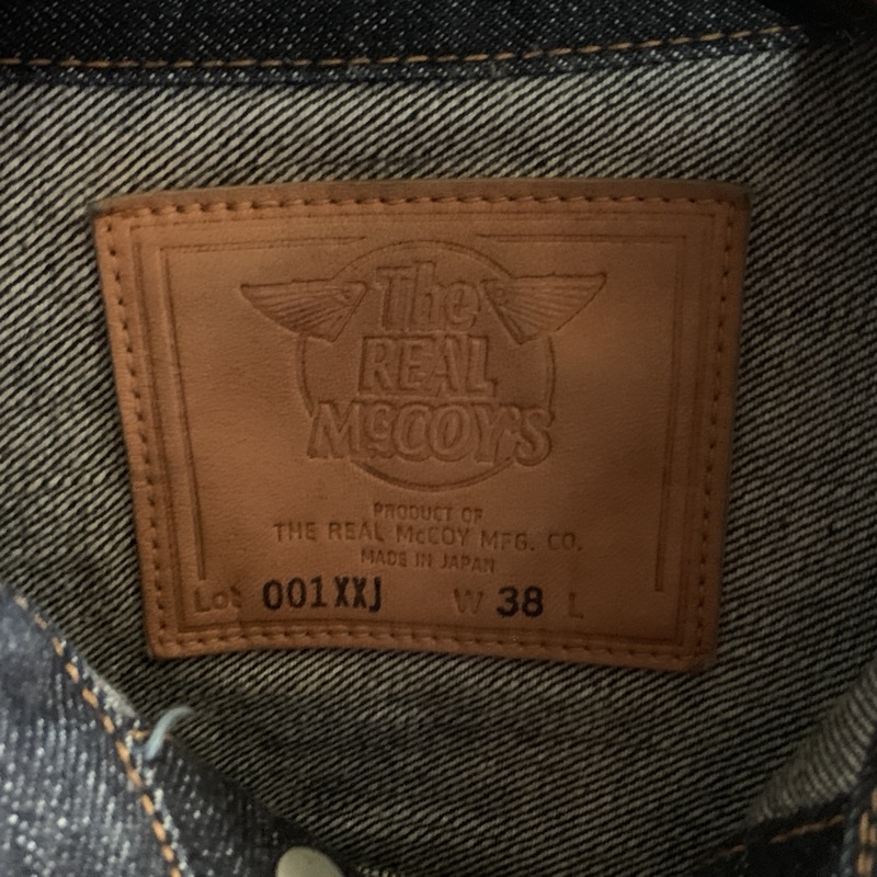 THE REAL McCOY'S（リアルマッコイズ） 001XXJ デニムジャケット