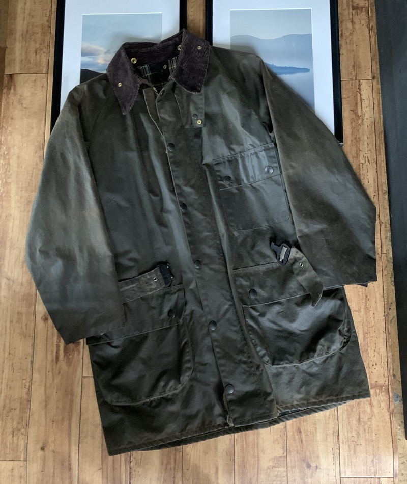 ビンテージ BARBOUR（バブアー） ソルウェイジッパー C40 1990年製 3ワラント