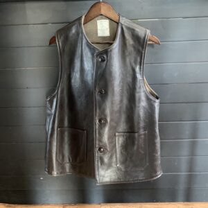 THE REAL McCOY’S（リアルマッコイズ）の112-B ジャーキン レザー ベストを買取りしました！
