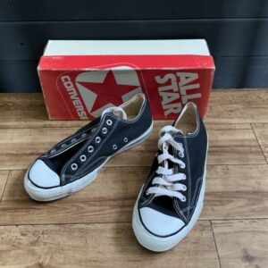 ビンテージ 80s CONVERSE（コンバース）のオールスター 黒（未使用品）を買い取りで入荷しました！