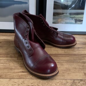 REDWING (レッドウィング)の#8012 アイアンレンジ マンソン バーガンディ キャップトゥを買取りしました！