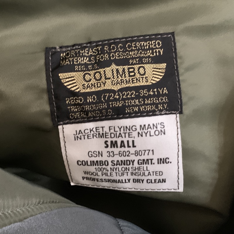 Colimbo（コリンボ）のZX-0144 VERONA STRATO OPETATER JACKET