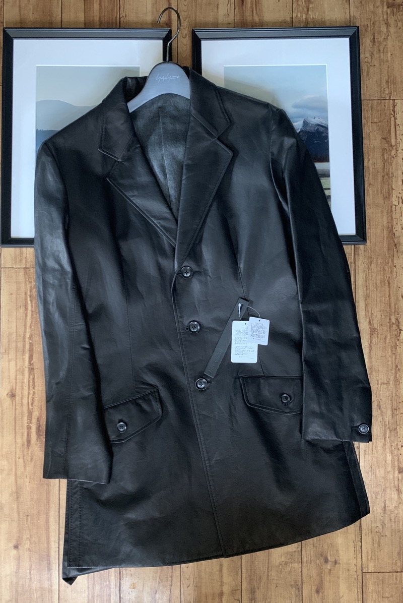 Yohji Yamamoto（ヨウジヤマモト） luxury steer_garment wash jacket HZ-J98
