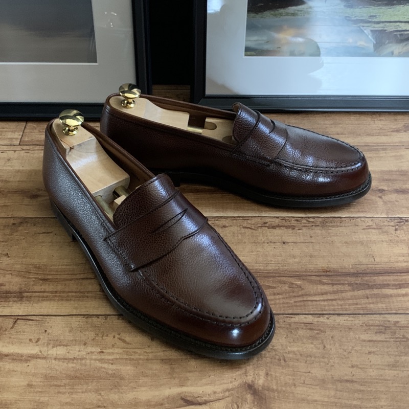 Crockett＆Jones（クロケット＆ジョーンズ）のローファー、ボストン2、グレインレザーを買取りしました！