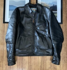 AERO LEATHER（エアロレザー） ハーフベルテッド ホースハイド レザージャケットの買取実績