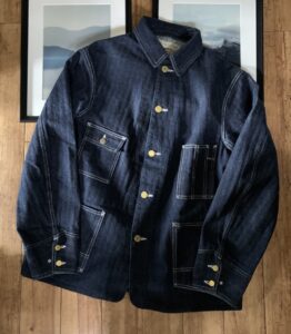 WAREHOUSE（ウエアハウス）のインディゴ ヘリンボーン カバーオール #2165の買取実績