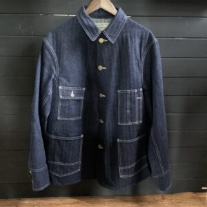 WAREHOUSE（ウエアハウス）の＃2165 インディゴ ヘリンボーン カバーオールを買取りしました！