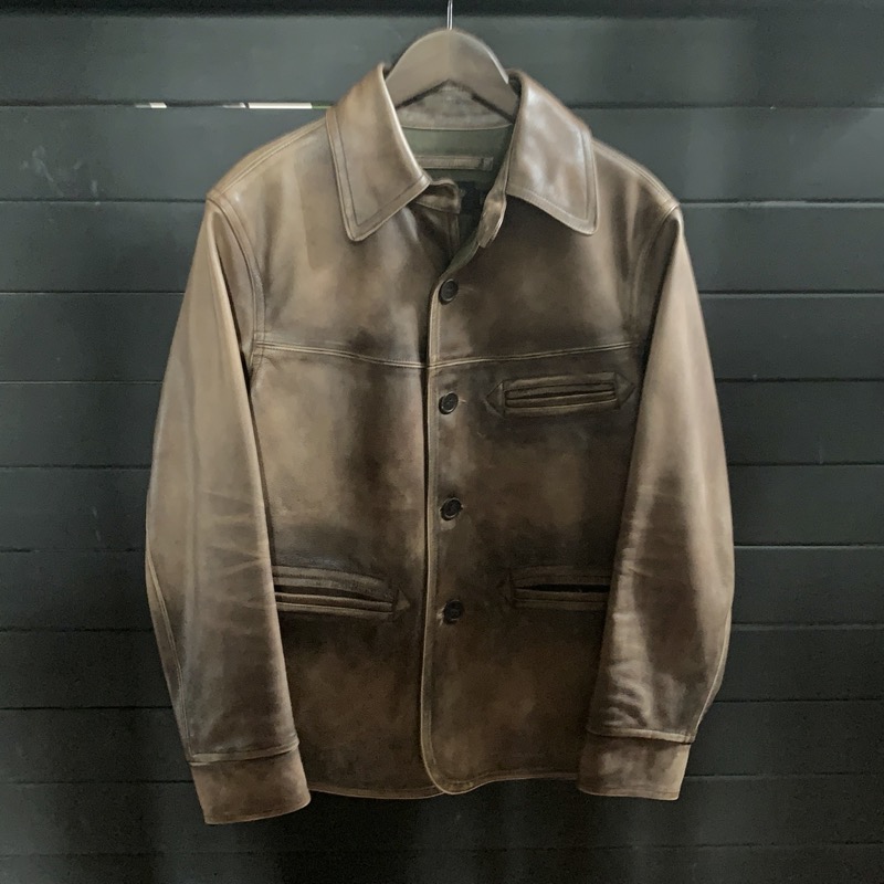 RRL（ダブルアールエル）のバリンジャー カウハイド カーコート を買取りしました！