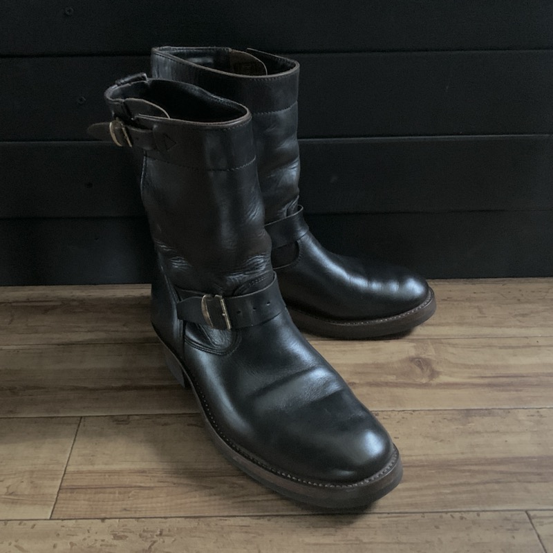 RRL（ダブルアールエル）のエンジニアブーツ MURDOCK-WBT BLACK LEATHERを買取りしました！