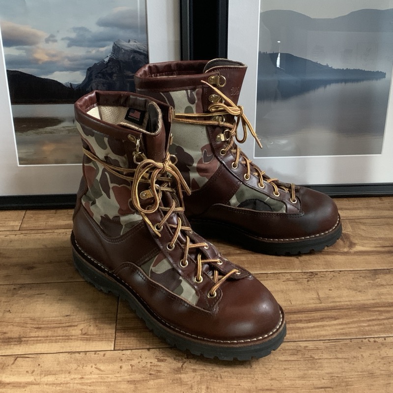 Danner×WAREHOUSE（ダナー×ウエアハウス）のブーツ、カモライト 33419