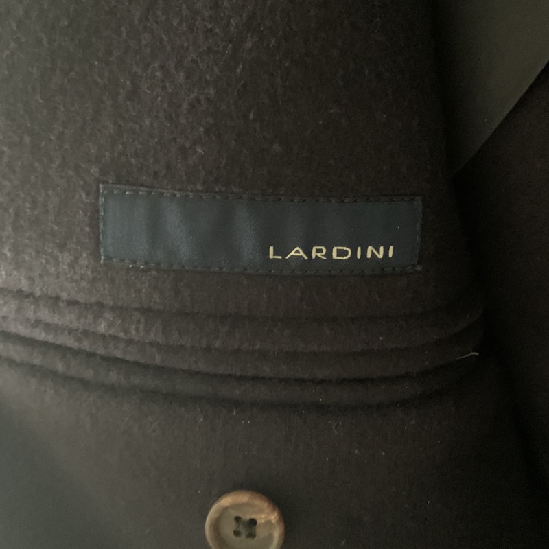 LARDINI（ラルディーニ）のウール フランネル チェスターコート