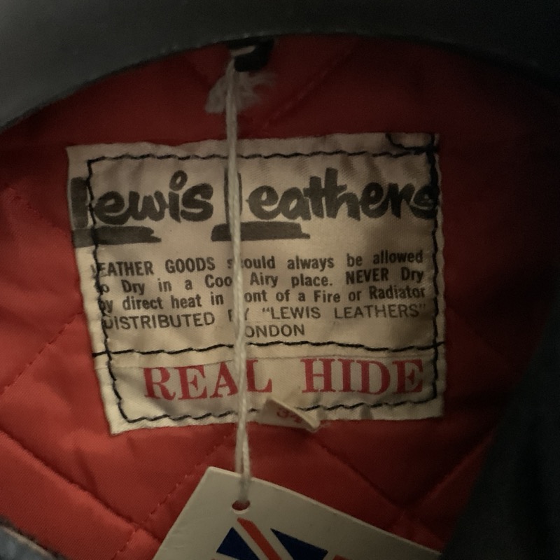 Lewis Leathes（ルイスレザー）のダブルライダースジャケット スーパーモンザ