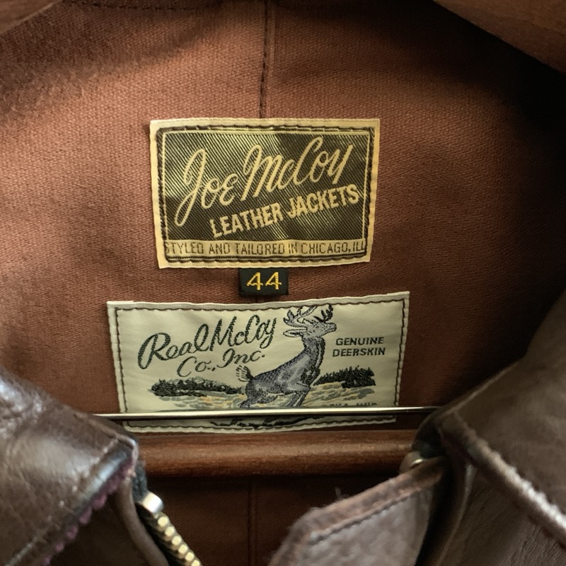 THE REAL McCOY’S（リアルマッコイズ）のディアスキン 30s スポーツジャケット