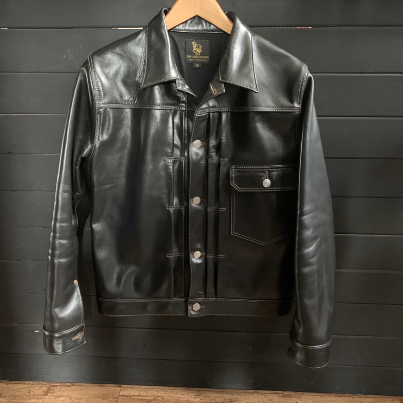 FINECREEK LEATHERS（ファインクリークレザーズ）のレザージャケット FCJK001 Richmond リッチモンド