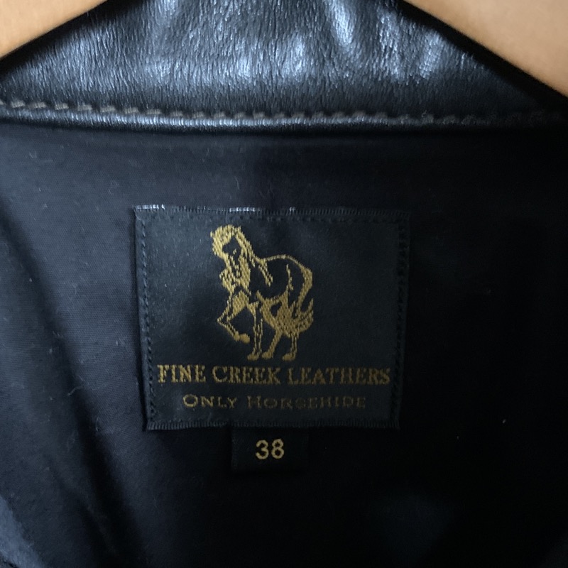 FINECREEK LEATHERS（ファインクリークレザーズ）のレザージャケット FCJK001 Richmond リッチモンド