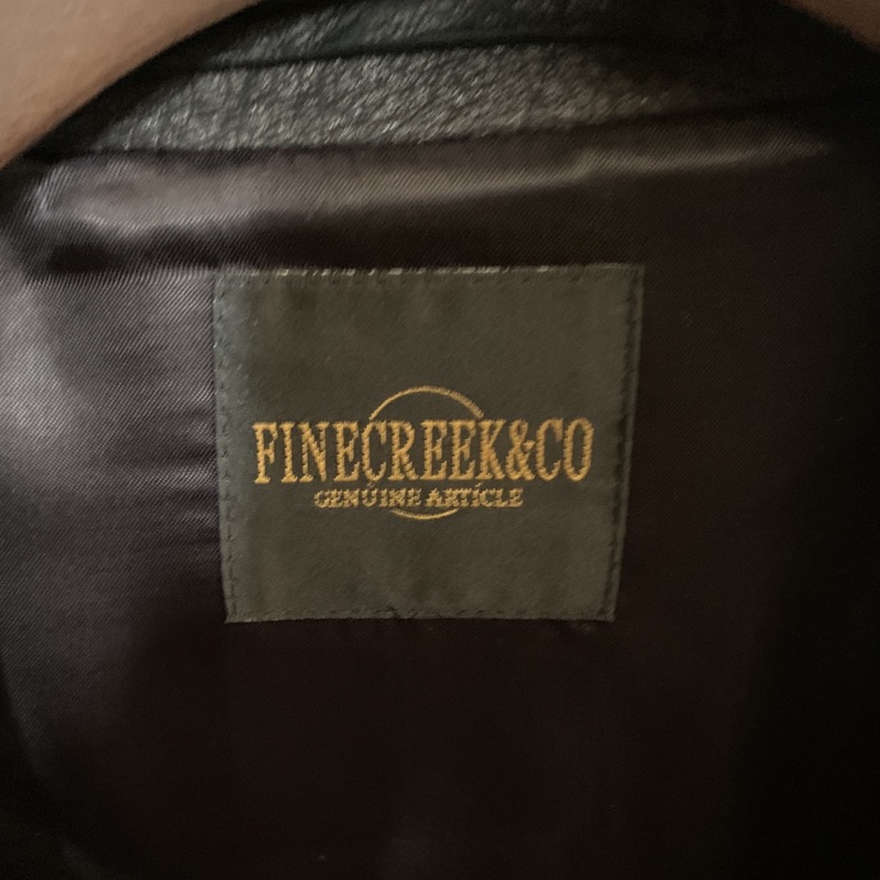 FINECREEK＆CO（ファインクリーク＆コー）のディアスキン クラブマン ダブルライダースジャケット ACJK027