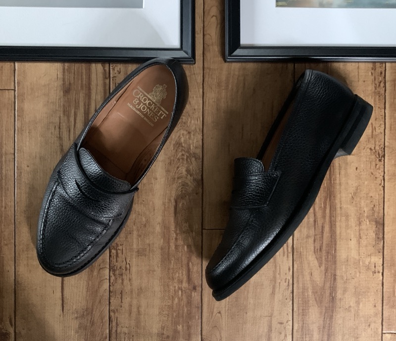 Crockett＆Jones（クロケット＆ジョーンズ）ローファー ボストン2 グレインレザー