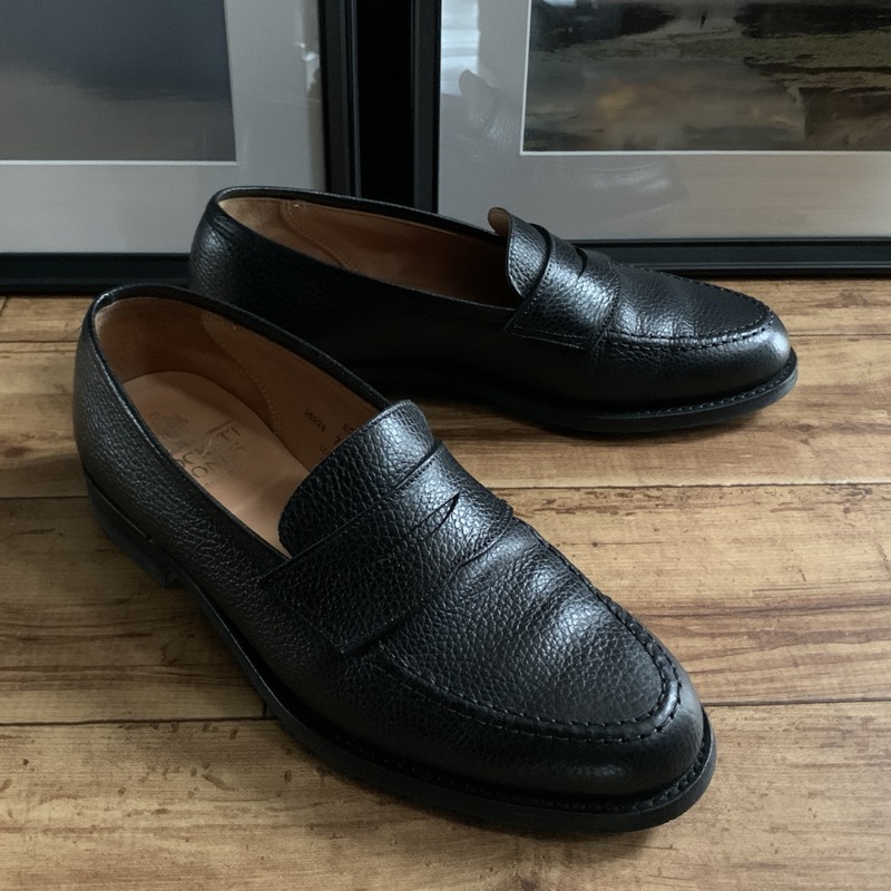 Crockett＆Jones（クロケット＆ジョーンズ）のローファー ボストン2 グレインレザーを買取りしました！