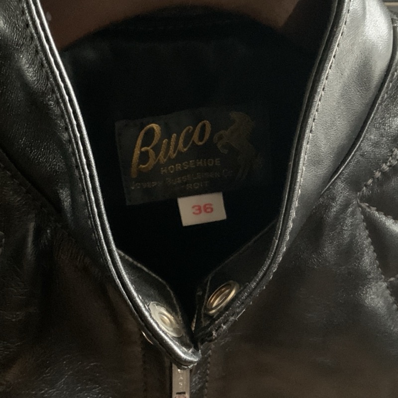 BUCO（ブコ）のJ-100 パデッド シングル ライダースジャケット