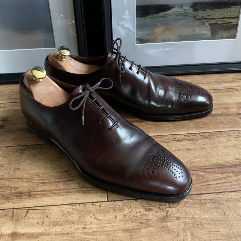 Crockett＆Jones (クロケット＆ジョーンズ) のWEYMOUTH ホールカット コードバンシューズ