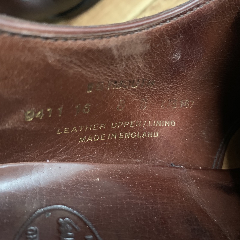 Crockett＆Jones (クロケット＆ジョーンズ) のWEYMOUTH ホール