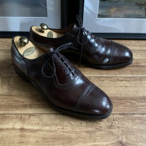 EDWARD GREEN（エドワードグリーン）のコードバン セミブローグ カンタベリー E606を買取りました！