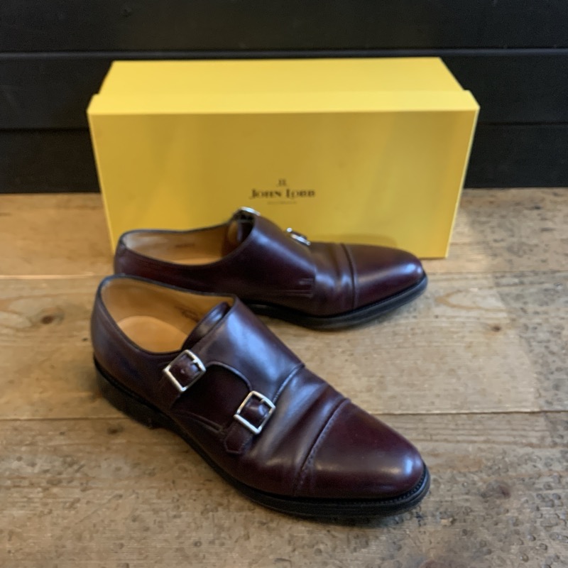 John Lobb（ジョンロブ）のダブルモンクストラップシューズ ウィリアム2