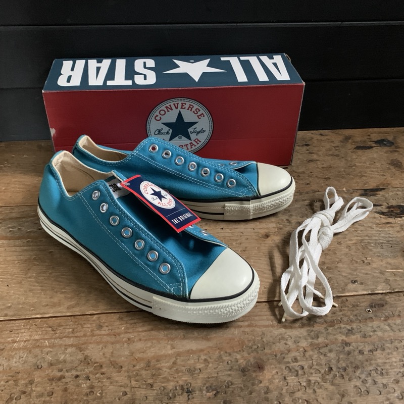 90s CONVERSE(コンバース) オールスター OX USA製 スカイを 90s CONVERSE(コンバース) オールスター OX USA製 スカイを