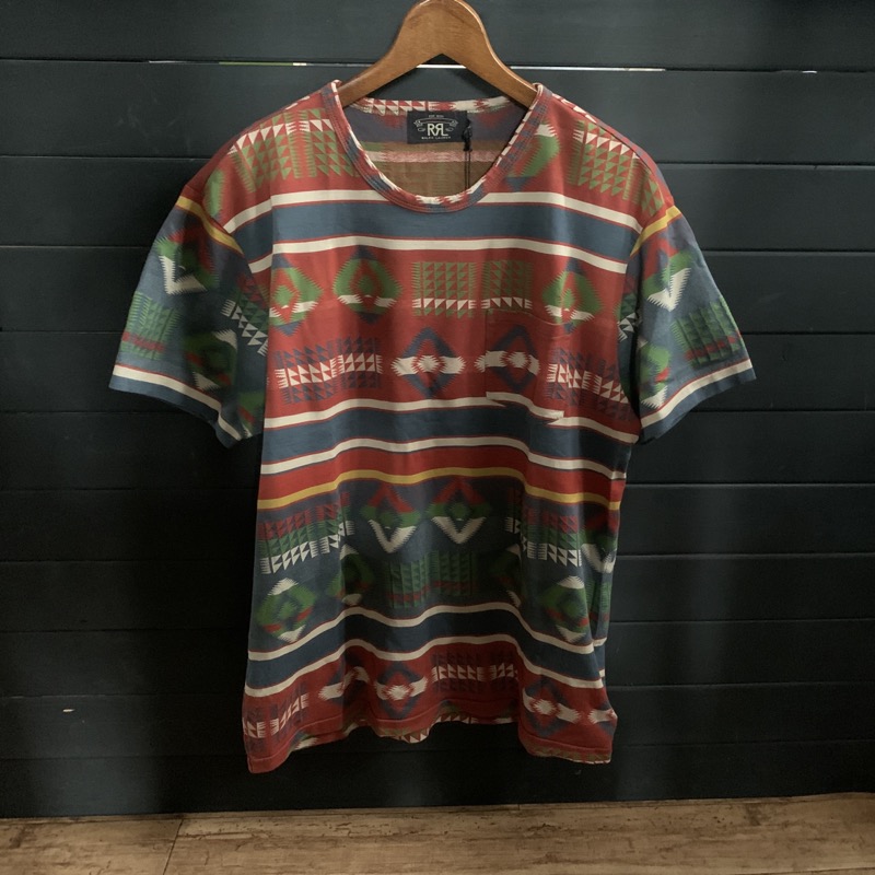 RRL（ダブルアールエル）のネイティブ柄 Tシャツ
