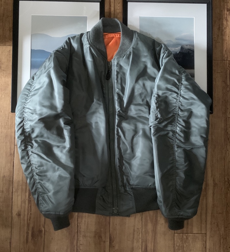THE REAL McCOY'S（リアルマッコイズ） MA-1 8279D 実物COATS&CLARK ZIP使用