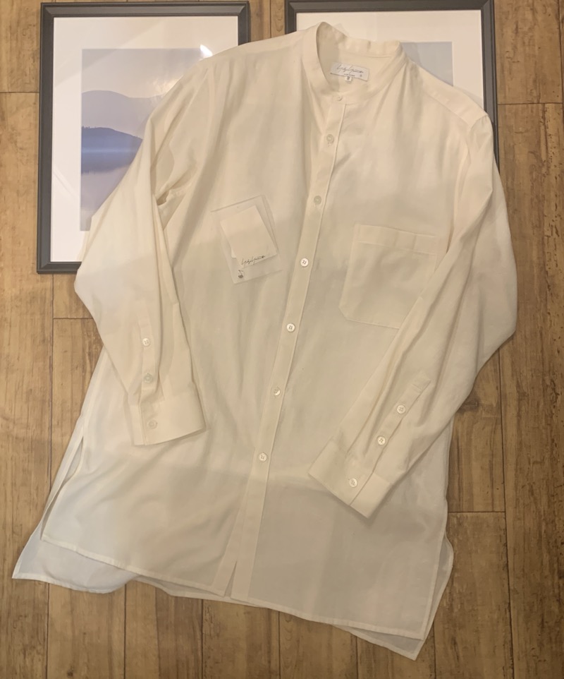 Yohji Yamamoto（ ヨウジヤマモト） pour homme 立襟ｼｬﾂ HZ-B28-046