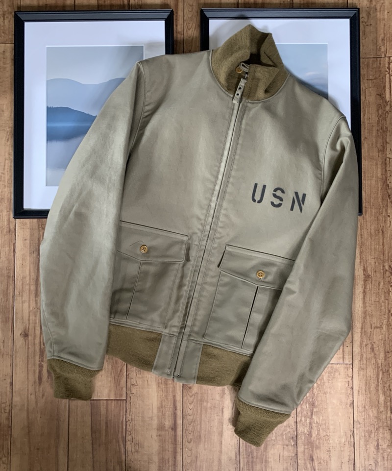 THE REAL McCOY’S（リアルマッコイズ）37J1 USN フライトジャケット