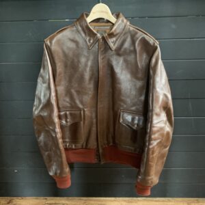 BUZZ RICKSON’S（バズリクソンズ）のフライトジャケット BR80594 A-2 赤リブを買取りました！