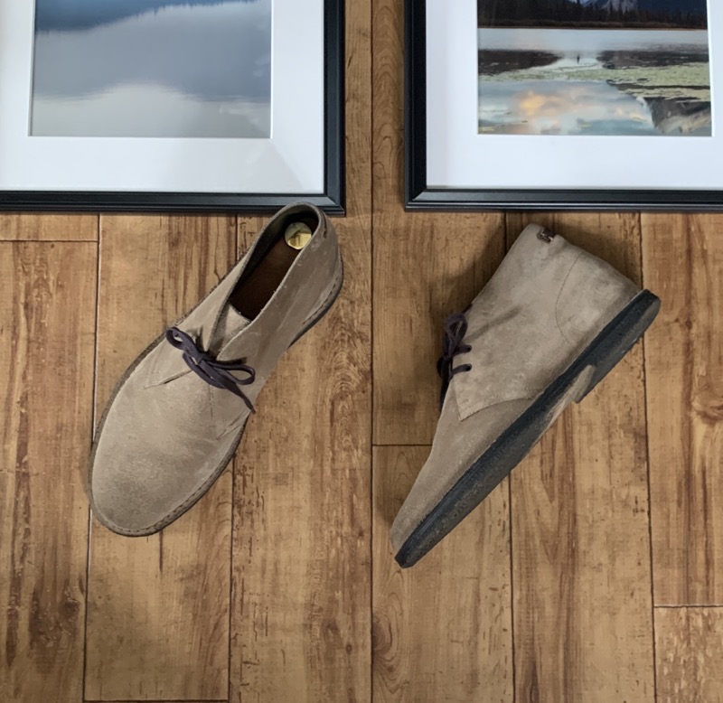 Saint-Laurent （サンローラン） 507742 スエード チャッカブーツ