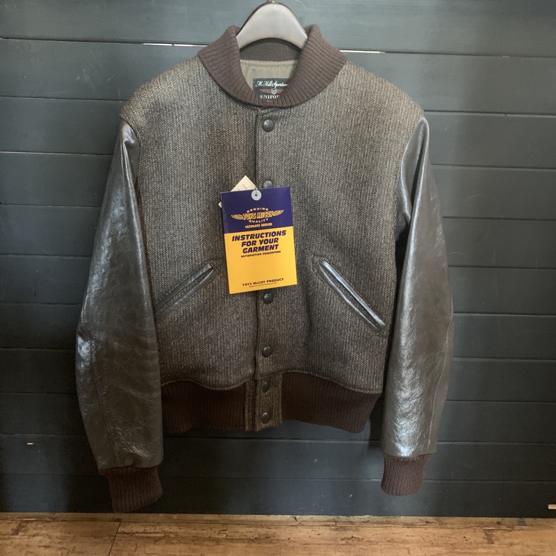 TOYS McCOY（トイズマッコイ）のビーチクロス×レザー ミリタリー カデットジャケット TMJ1420を買取りしました！