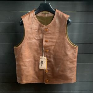 FREEWHEELERS(フリーホイーラーズ)のホースハイドレザーベスト ジャーキン 1931006を買取りしました!