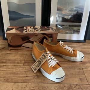 90s CONVERSE（コンバース）のジャックパーセル ゴールド USA製 デッドストックを買取りしました！