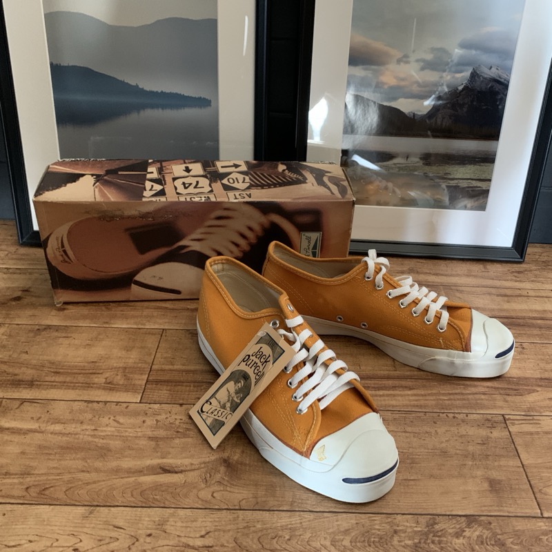 90s CONVERSE(コンバース)のジャックパーセル ゴールド USA製 デッドストックを買取りしました! | 古着買取のJUNK-VINTAGE 90s CONVERSE(コンバース)のジャックパーセル ゴールド USA製 デッドストックを買取りしました! | 古着買取のJUNK-VINTAGE