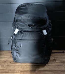 PRADA（プラダ）のバックパック リュックサック Re-Nylon×サフィアーノレザー 2VZ090 2DMG F0002を買取りしました！