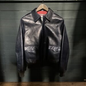 Y’2 LEATHER（ワイツーレザー）のインディゴ ホースハイド A-2 フライトジャケットを買取りしました！
