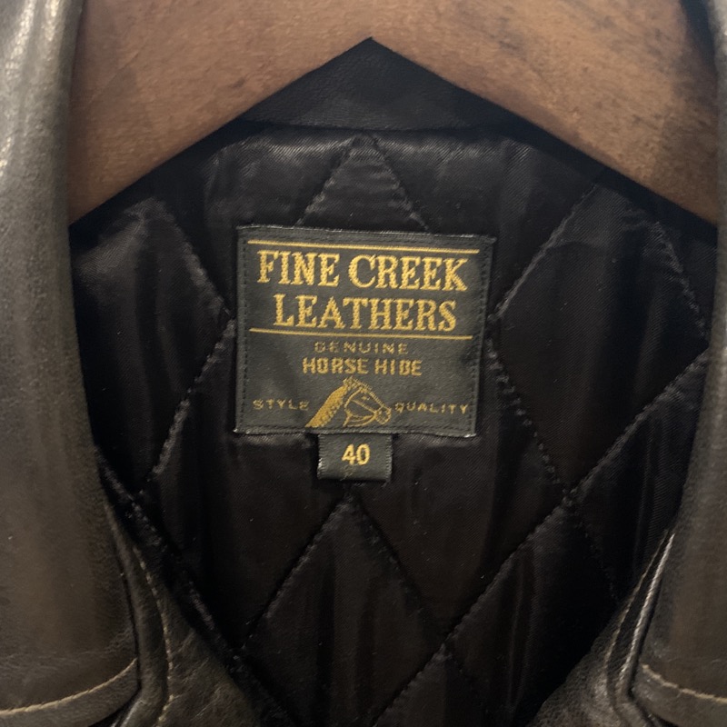 FINECREEK LEATHERS（ファインクリークレザーズ） レオン カスタム ライダースジャケット