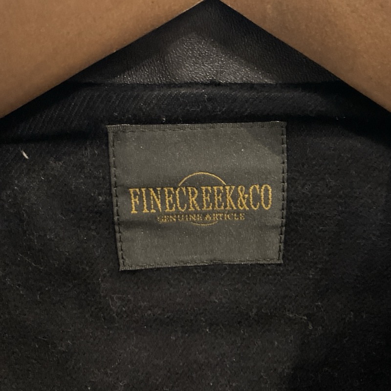 FINECREEK＆CO（ファインクリーク＆コー） ハリス ダブルライダースジャケット